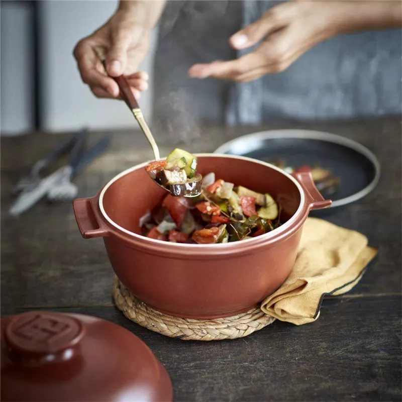 Cocotte tonda - 4l - Sienna