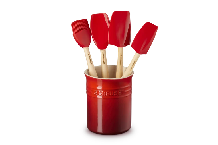 Set 5 pz. Contenitore spatole + 4 spatole Craft