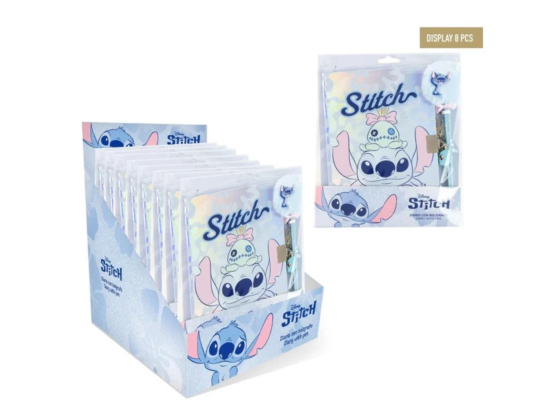 Stitch diario segreto + penna
