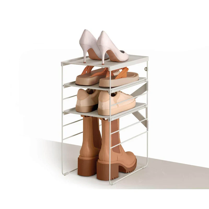 Scaffale per scarpe regolabile Level™ Ecru