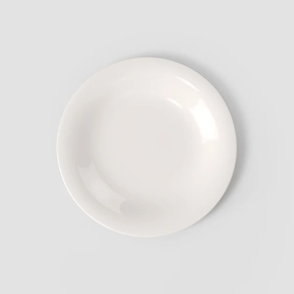 NEW COTTAGE Piatto piano - Bianco, Ø26,8 cm, Premium Porcelain