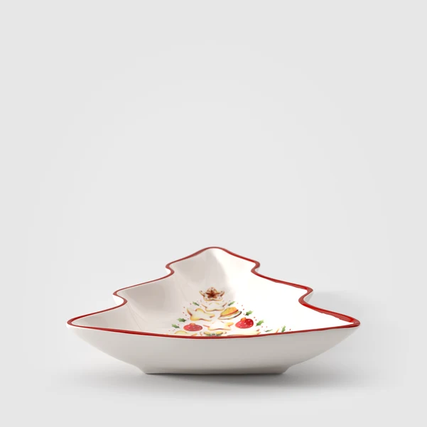 Winter Bakery Delight Ciotola rossa, 100 ml, Premium Porcelain