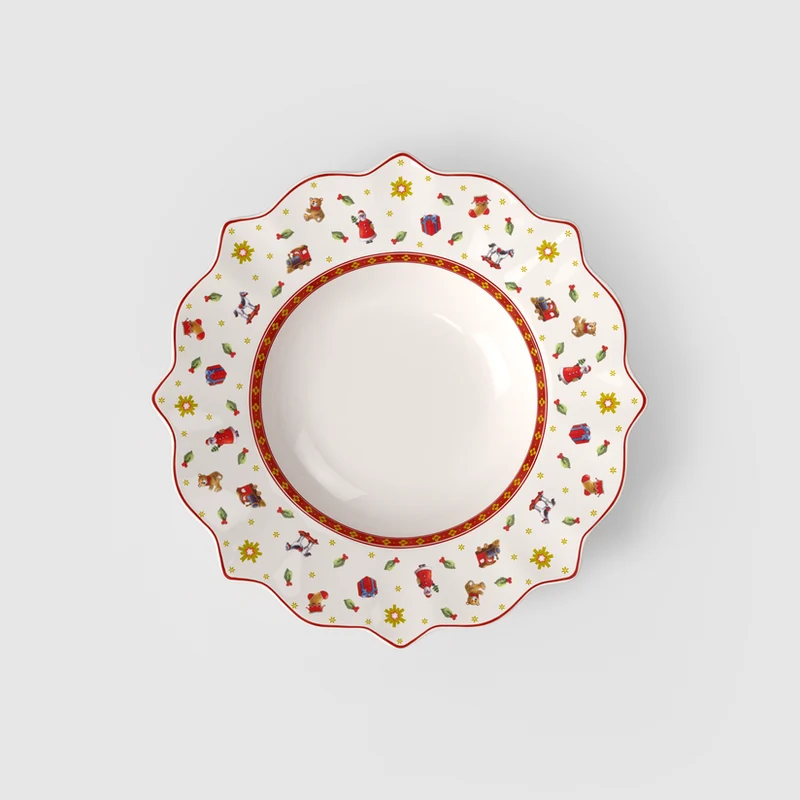 Toy's Delight Piatto fondo bianco, Ø26,4 cm, Premium Porcelain
