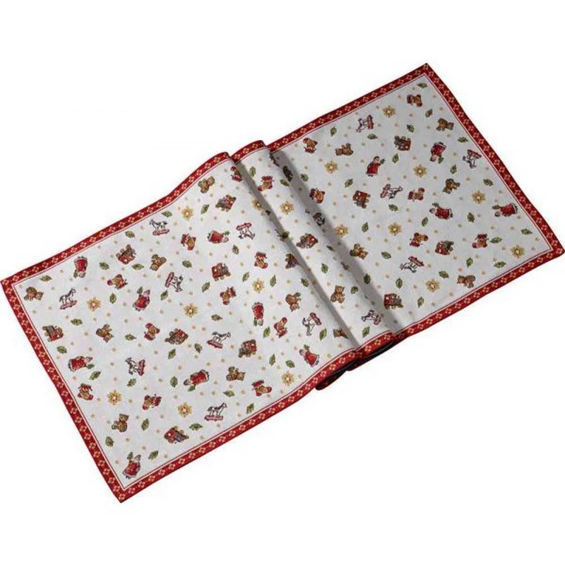 Toy's Delight Runner da tavola rossa, 1,43 x 49 x 2 mm