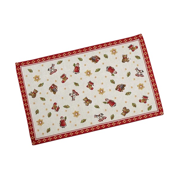 Toy's Delight Tovaglietta rossa, 48 x 32 x 2 mm