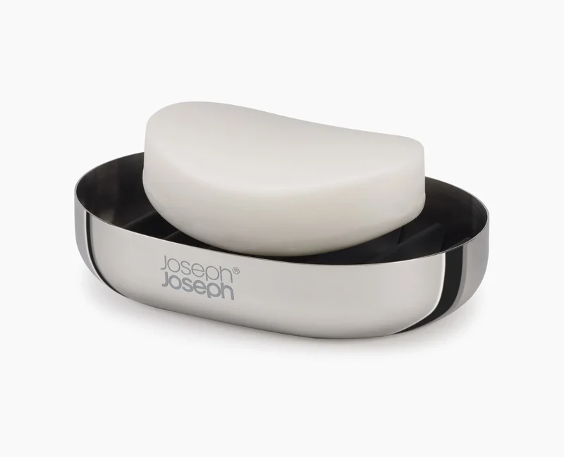 Portasapone EasyStore™ Luxe in acciaio inossidabile