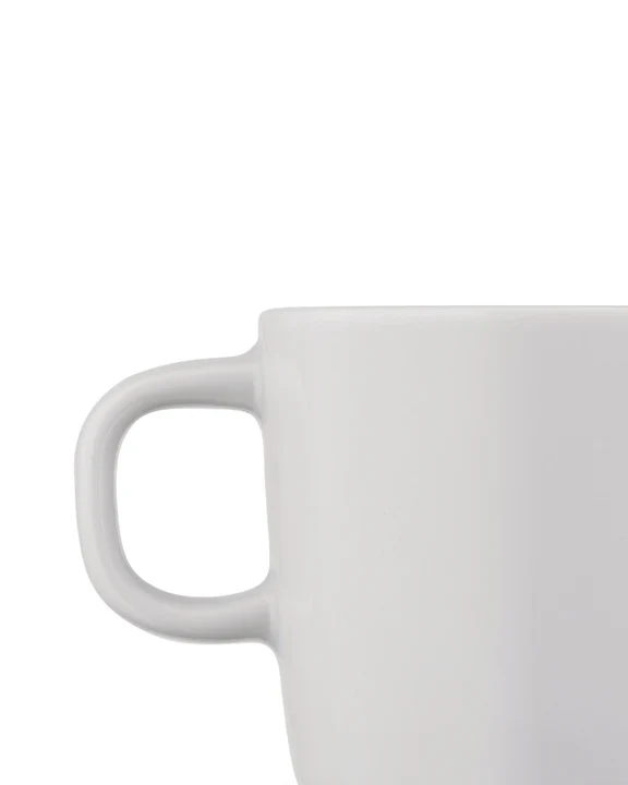 Alessi Platebowlcup Set di due tazze da caffè con sottotazza