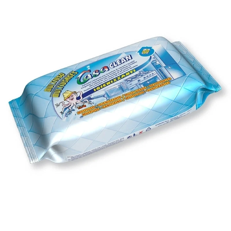Casaclean Salviette umidificate multiuso 50 pz