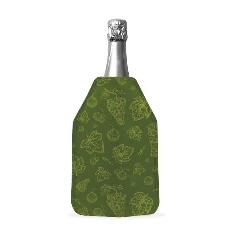 Glacette morbida raffreddabottiglie - Verde Foglie