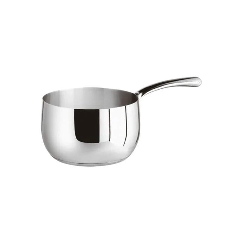 KIKKA Casseruola alta 1 manico 16 CM - Acciaio Inox Mirror
