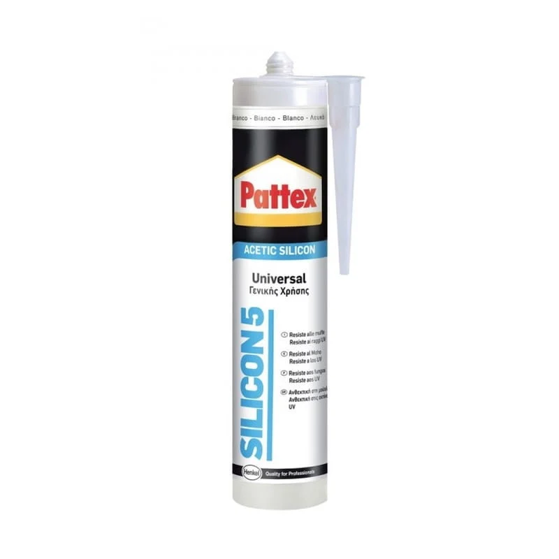 Pattex Silicone universale 280Ml bianco