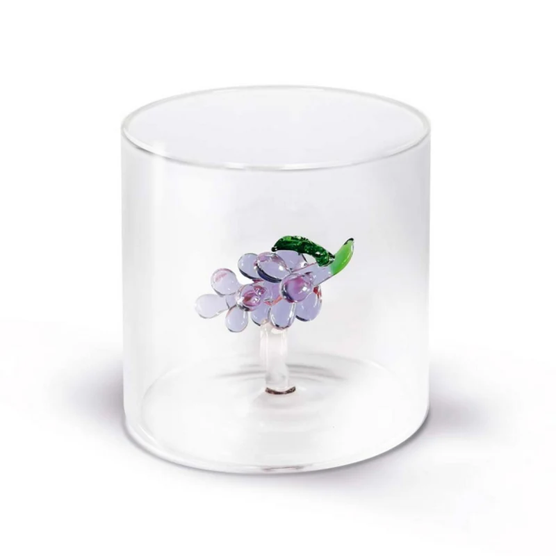 Bicchiere in vetro borosilicato - 250 ml Uva
