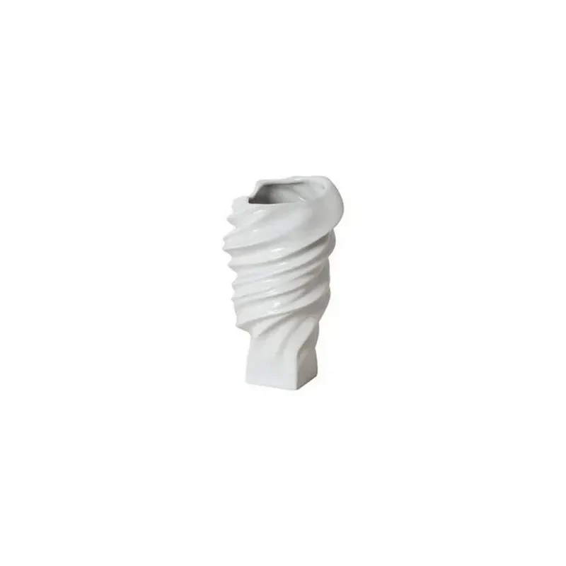 SQUALL Vaso in porcellana - 15 cm