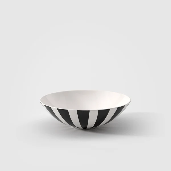 MEMPHIS Ciotola - Bianca, 620 ml, Premium Porcelain