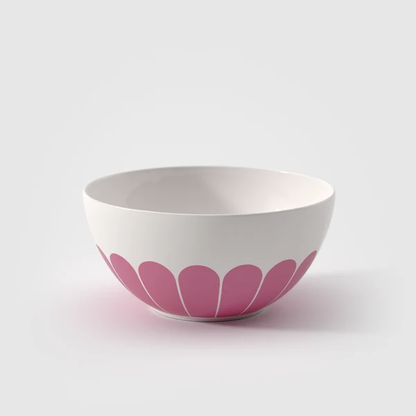 FLEUR Insalatiera/Scodella da portata - Multicolor 2,5 L Premium Porcelain