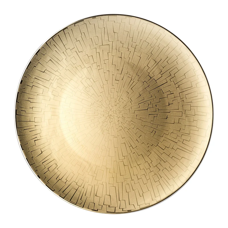TAC Skin Gold Piatto segnaposto 33 cm