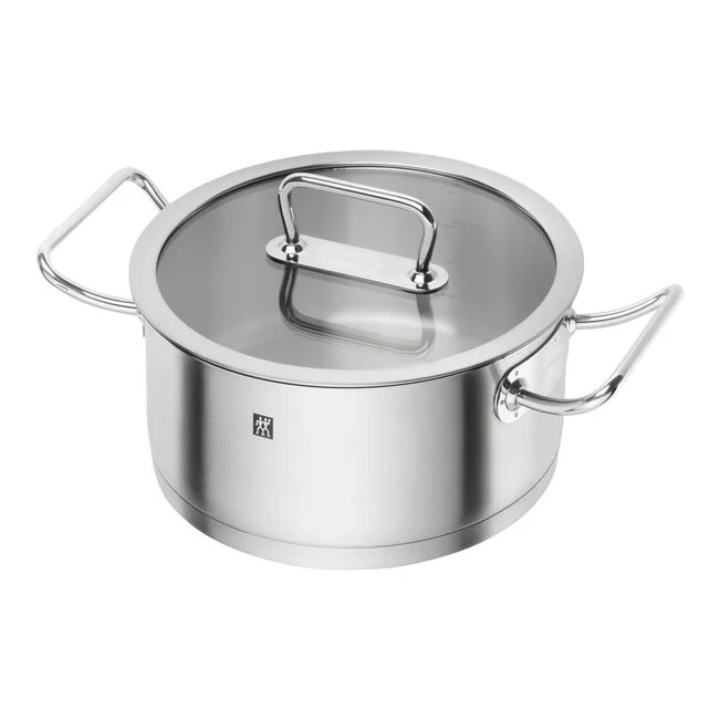 PRO Casseruola - 24 cm, 18/10 acciaio inossidabile