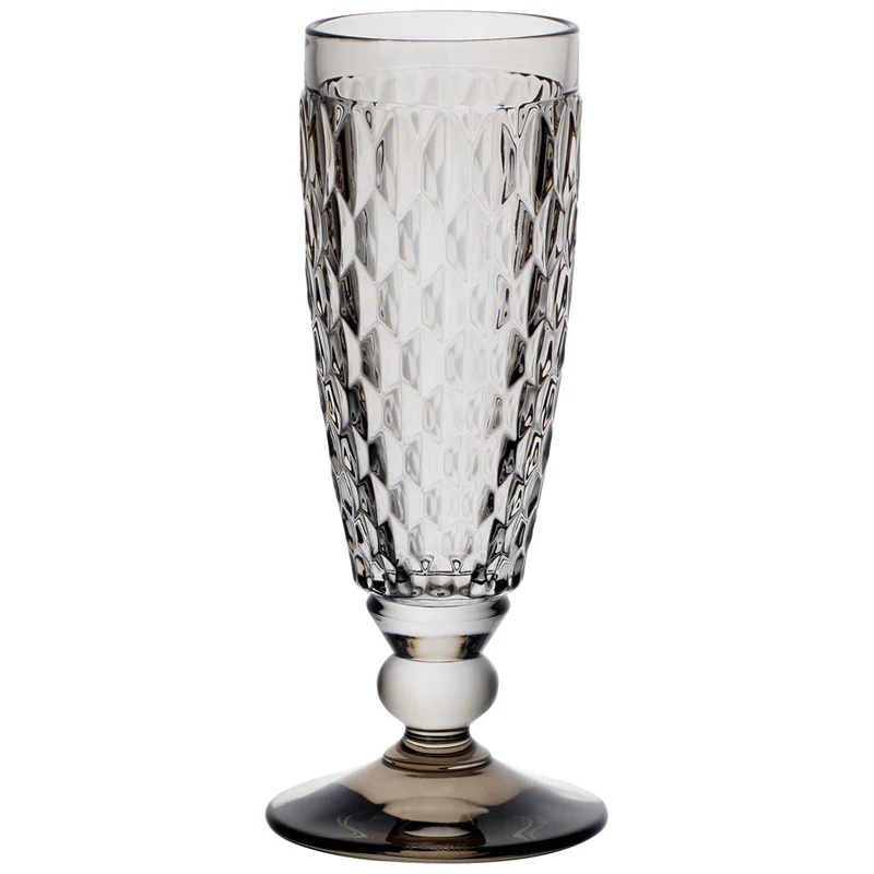 BOSTON Bicchiere da champagne/ spumante - Grigio, 120 ml, cristallo