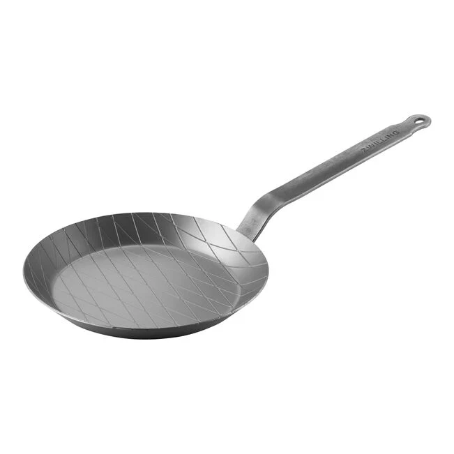 FORGE Padella in ferro - 24 cm, acciaio al carbonio