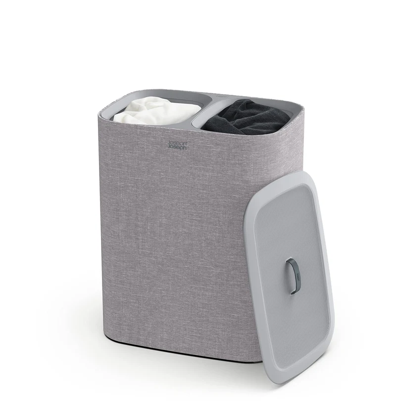 Tota - Cesto separatore per biancheria - Grigio 90 L