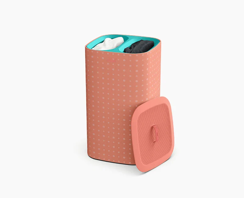 Tota Pop - Cesto separatore per bucato - Corallo 60 L