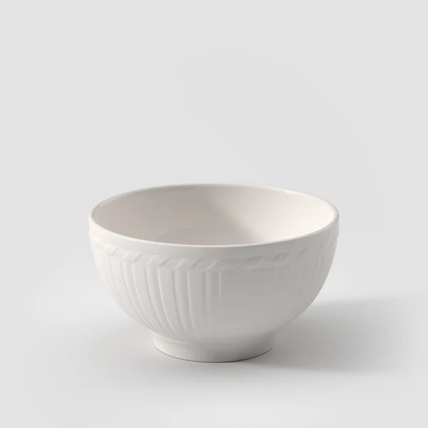 CELLINI Insalatiera/ Scodella da portata in porcellana - Bianco 500 ml