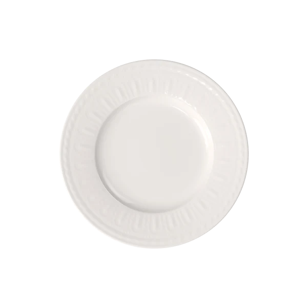 CELLINI Piatto piano - Bianco, Ø27,2 cm, Premium Porcelain