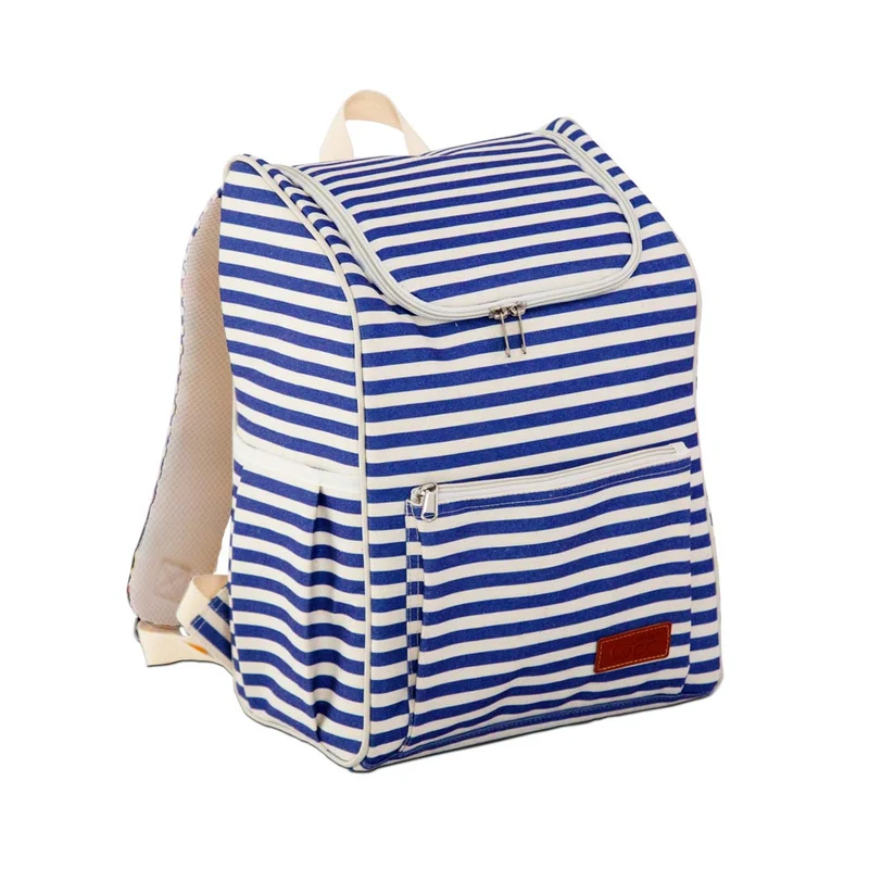 Wd Lifestyle Zaino termico - righe, 16L / Blu