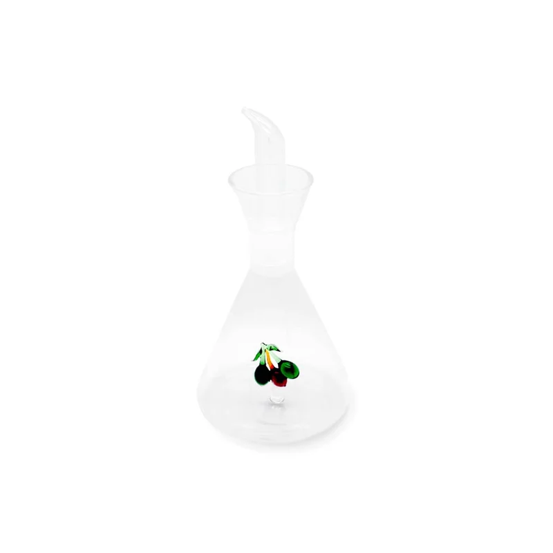 Oliera in vetro borosilicato - 500ml Decoro olive