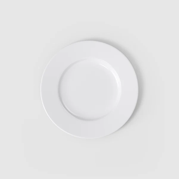 Royal Piatto da dessert/ colazione bianco -24,5 cm - porcellana bone china