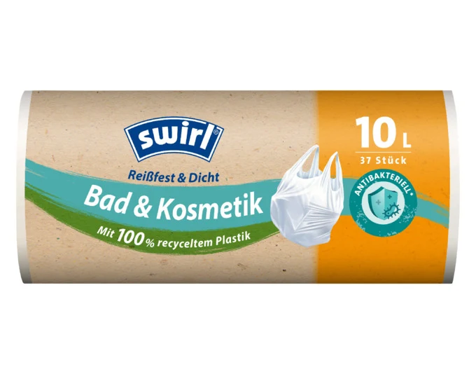 SWIRL Abfallsäcke Bad & Kosmetik antibakteriell 10 l