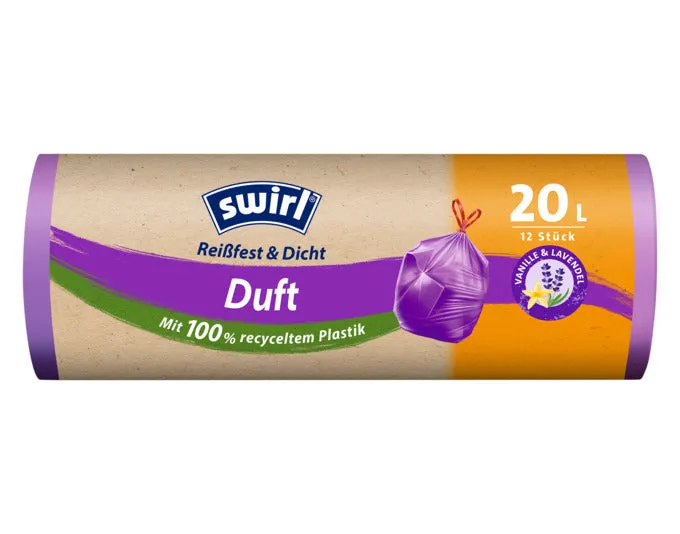 SWIRL Abfallsäcke Vanille Lavendel 20