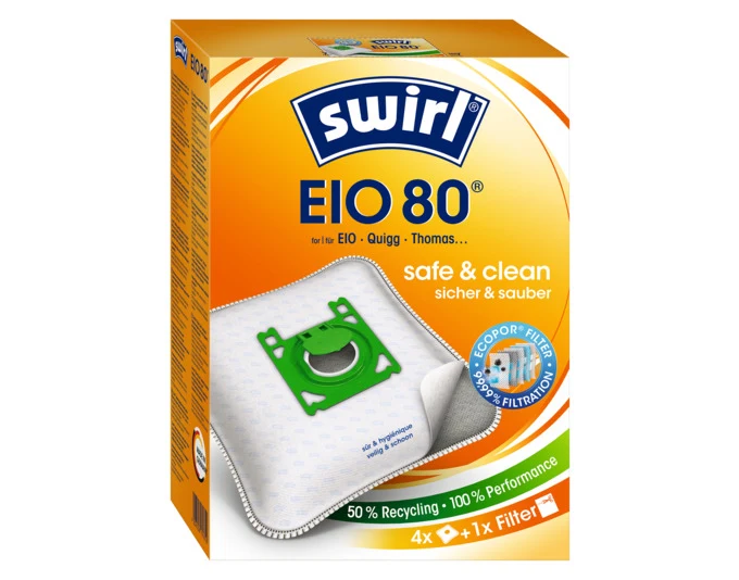 SWIRL Staubsäcke EIO80