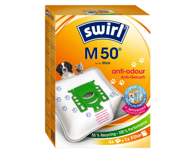 SWIRL Staubsäcke M50 NaturailzAir
