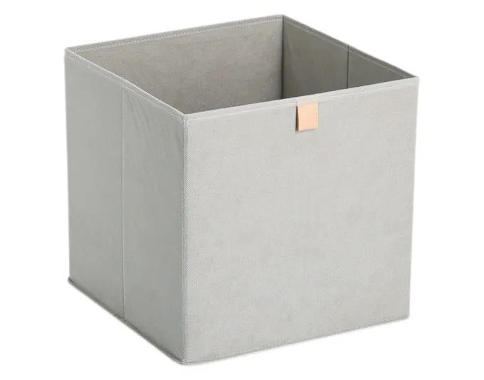 ZELLER Aufbewahrungsbox Vlies grau 32x32x32 cm