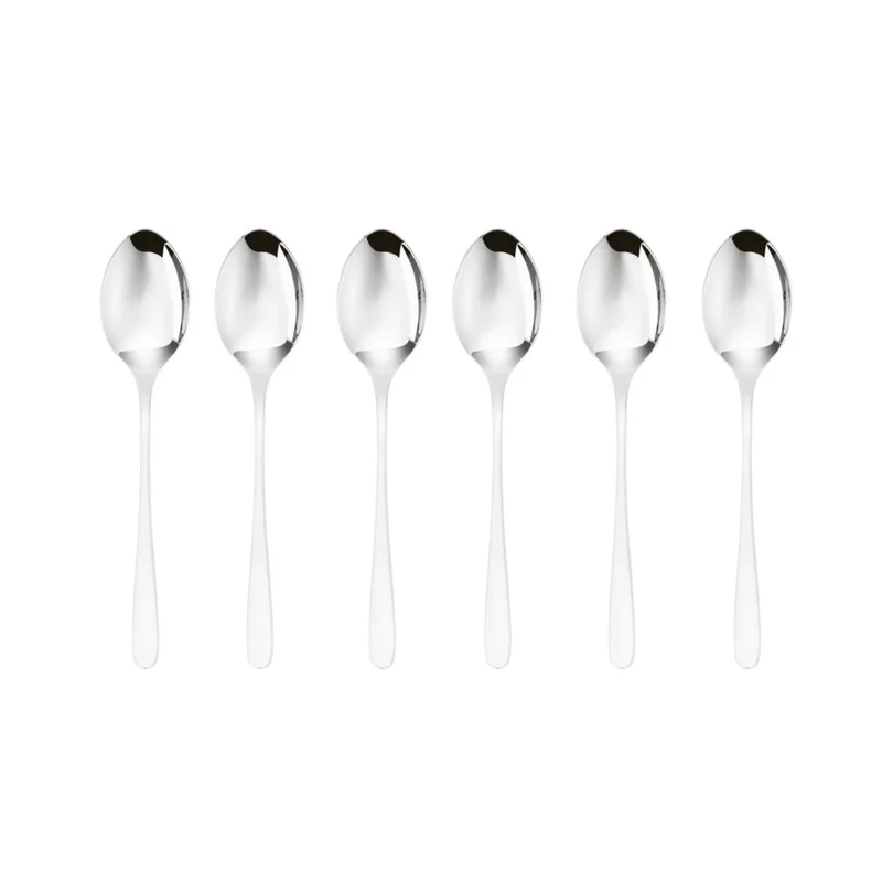 TASTE Set 6 cucchiaini tè/caffè - Acciaio Inox