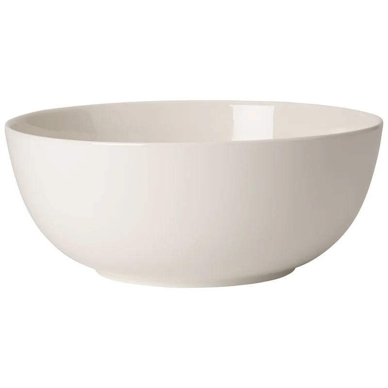 FOR ME Insalatiera/ Scodella da portata - Bianca, 1,7 l, Premium Porcelain