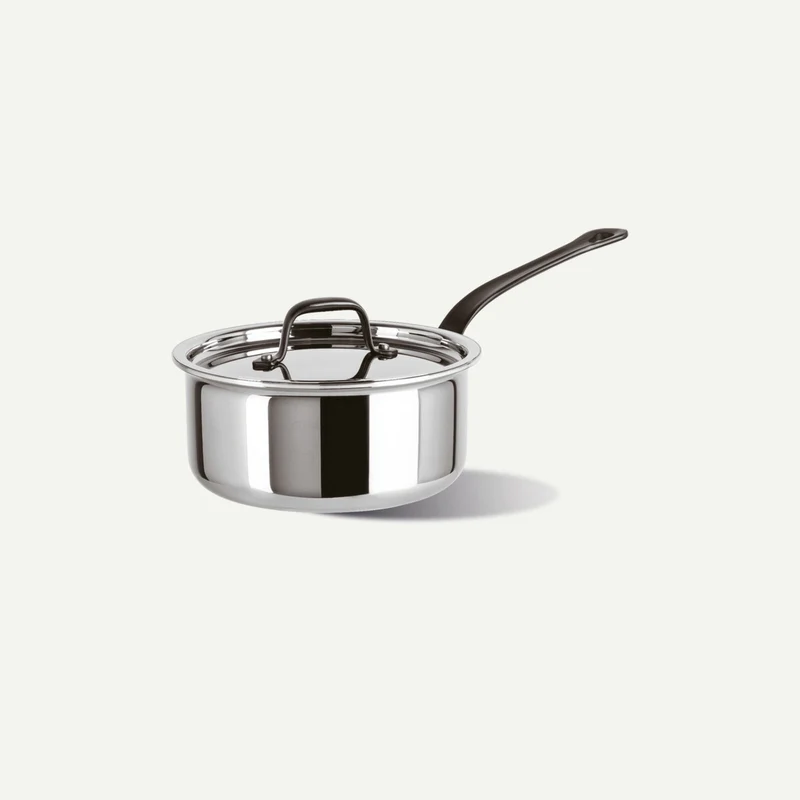 Home Chef Casseruola alta 1 manico con coperchio - Cm 16