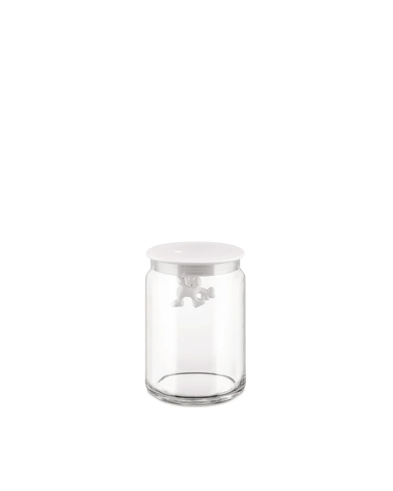 GIANNI Barattolo con coperchio in resina termoplastica - Bianco 90 CL