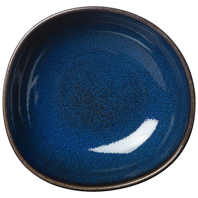 LAVE Ciotola per cereali - Blu, 380 ml, terracotta