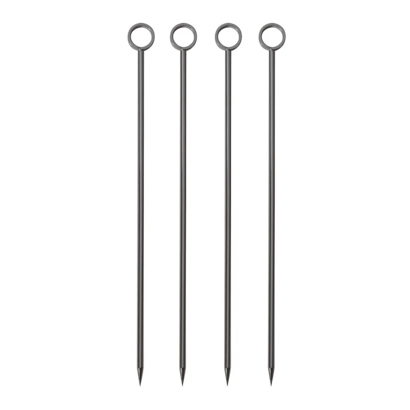 Paderno Spiedini Cocktail Inox Canna Di Fucile 4 Pz