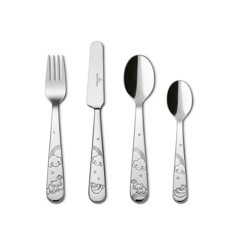 BOHO KIDS Posate per bambini - Acciaio inox SET 4 PEZZI