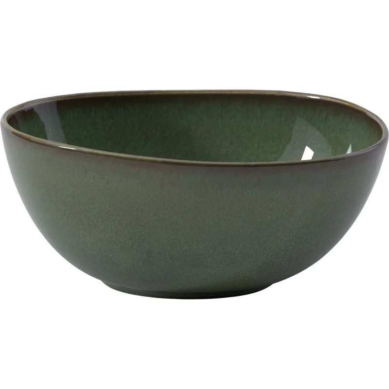 LAVE Insalatiera/ Scodella da portata - Verde, 2,2 l, terracotta