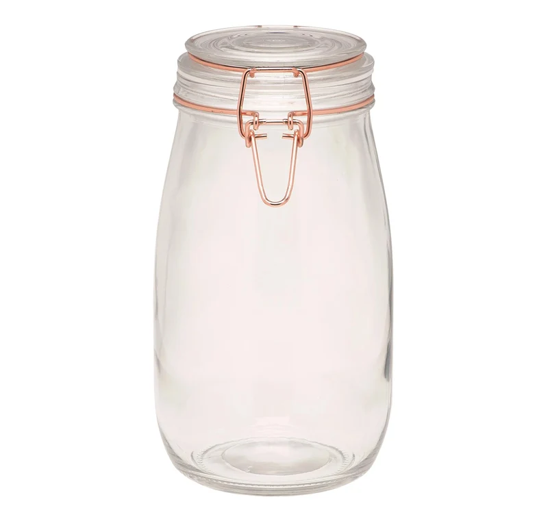 Aufbewahrungsglas mit Kupferverschluss 1500 ml