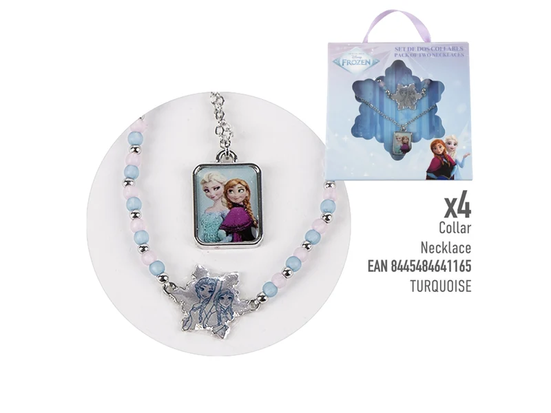 Frozen collana turchese