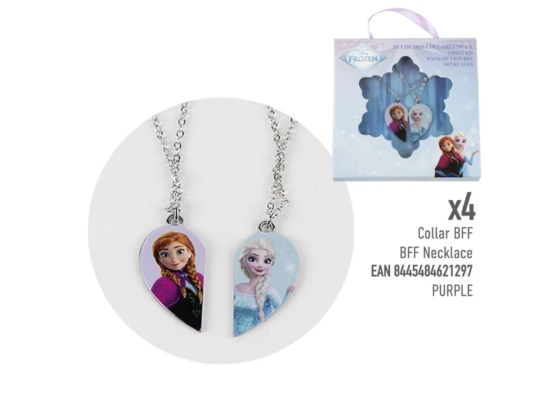 Frozen collana viola