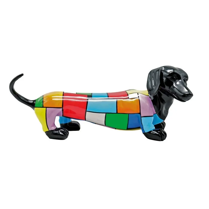 Scultura cane colorato Manuela's dog