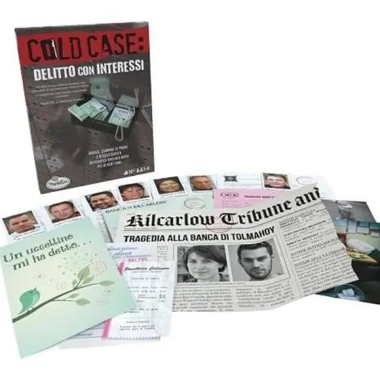 Cold Case Delitto Con Interessi Gioco Da Tavolo