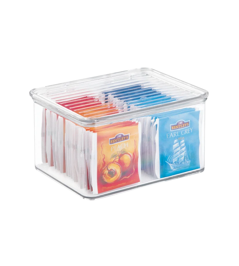 Aufbewahrungsbox BINZ mit Deckel - 17.2x14.6x9.5cm