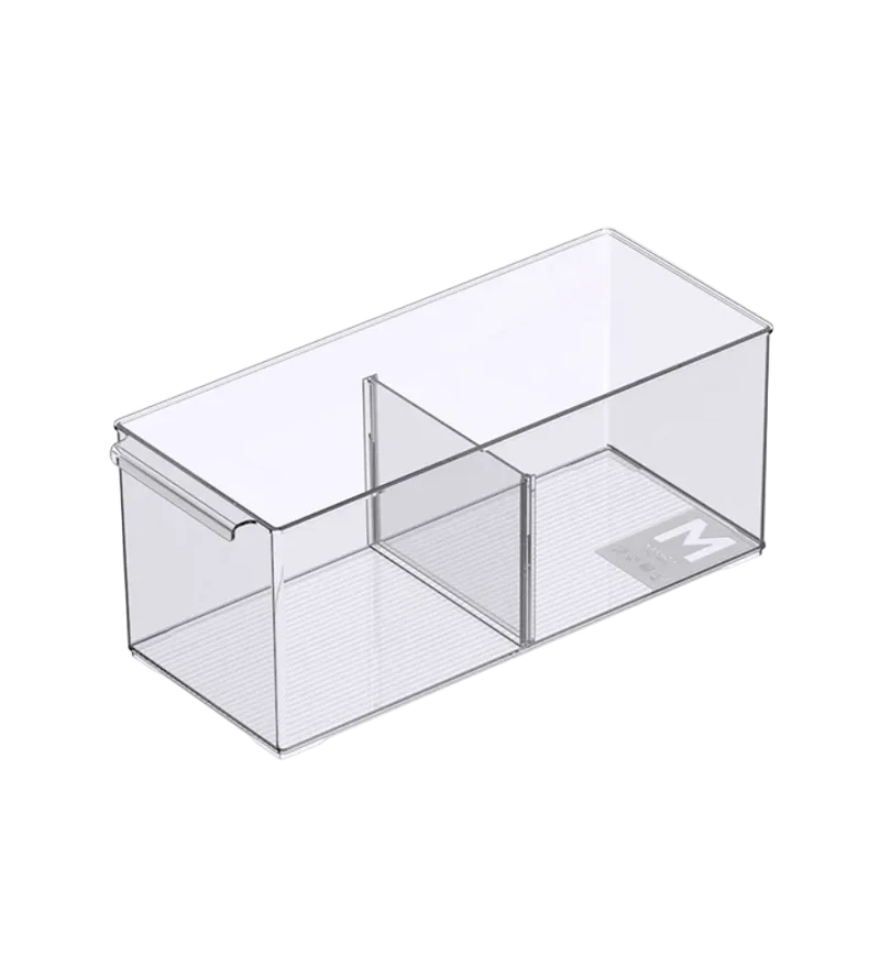Aufbewahrungsbehälter mit Fächern extra lang - 15.2x37x15.1 cm